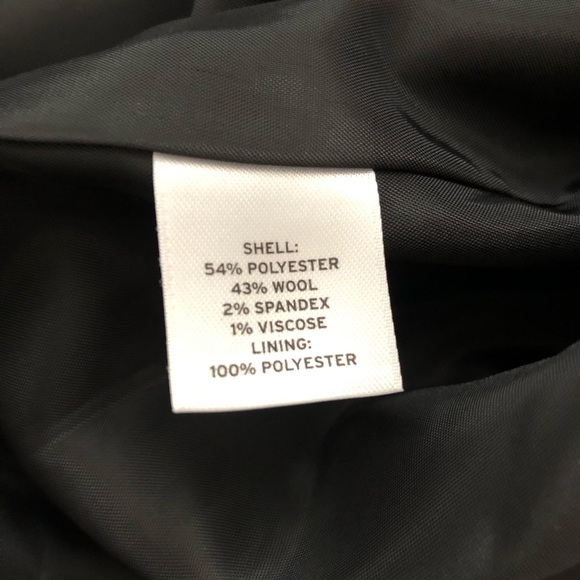 Halogen Three Button Pinstripe Blazer - Picture 7 of 15